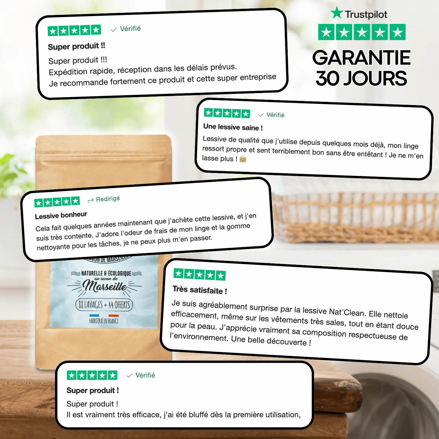 Lessive écologique Nat'Clean