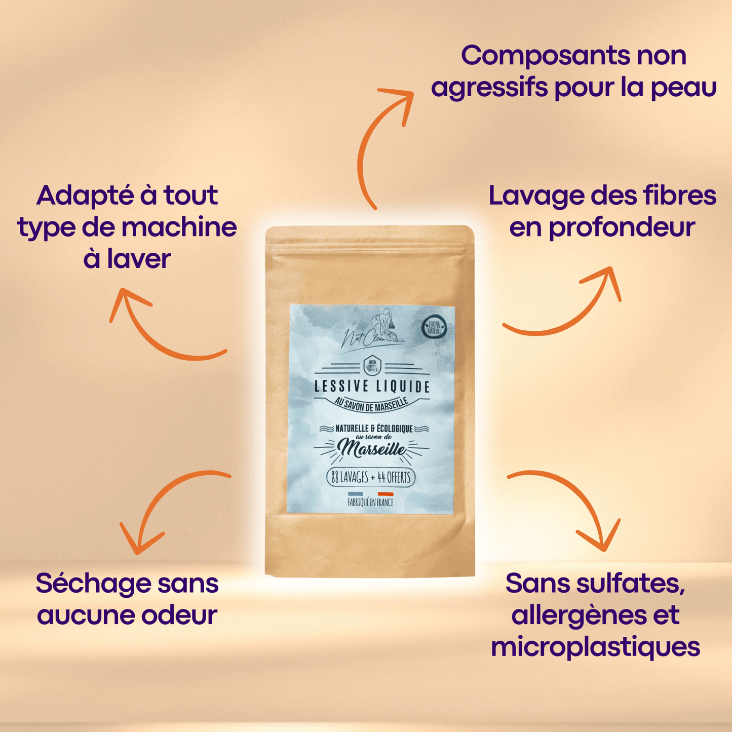 Lessive écologique Nat'Clean