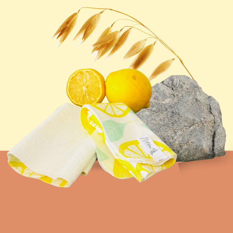 Lot de 6 essuie-tout lavables